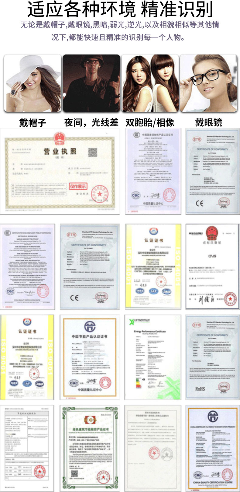 精準(zhǔn)的人臉識別功能 精準(zhǔn)的人臉識別功能