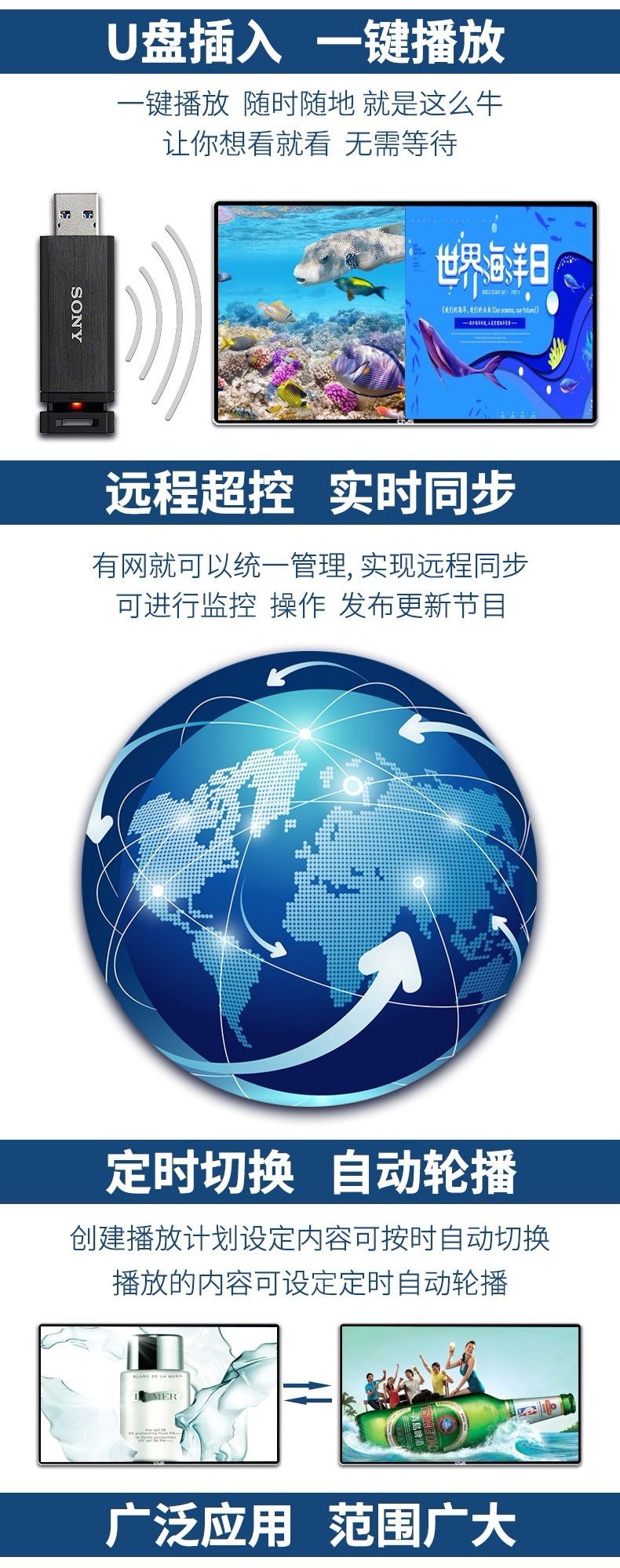 支持分屏顯示及遠程數據發布 支持分屏顯示及遠程數據發布
