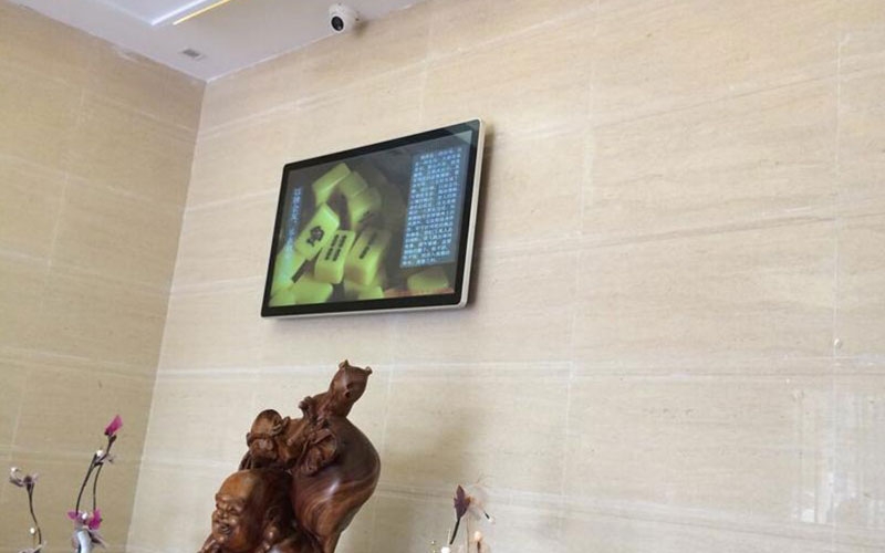 大唐宮液晶廣告機(jī)安裝案例